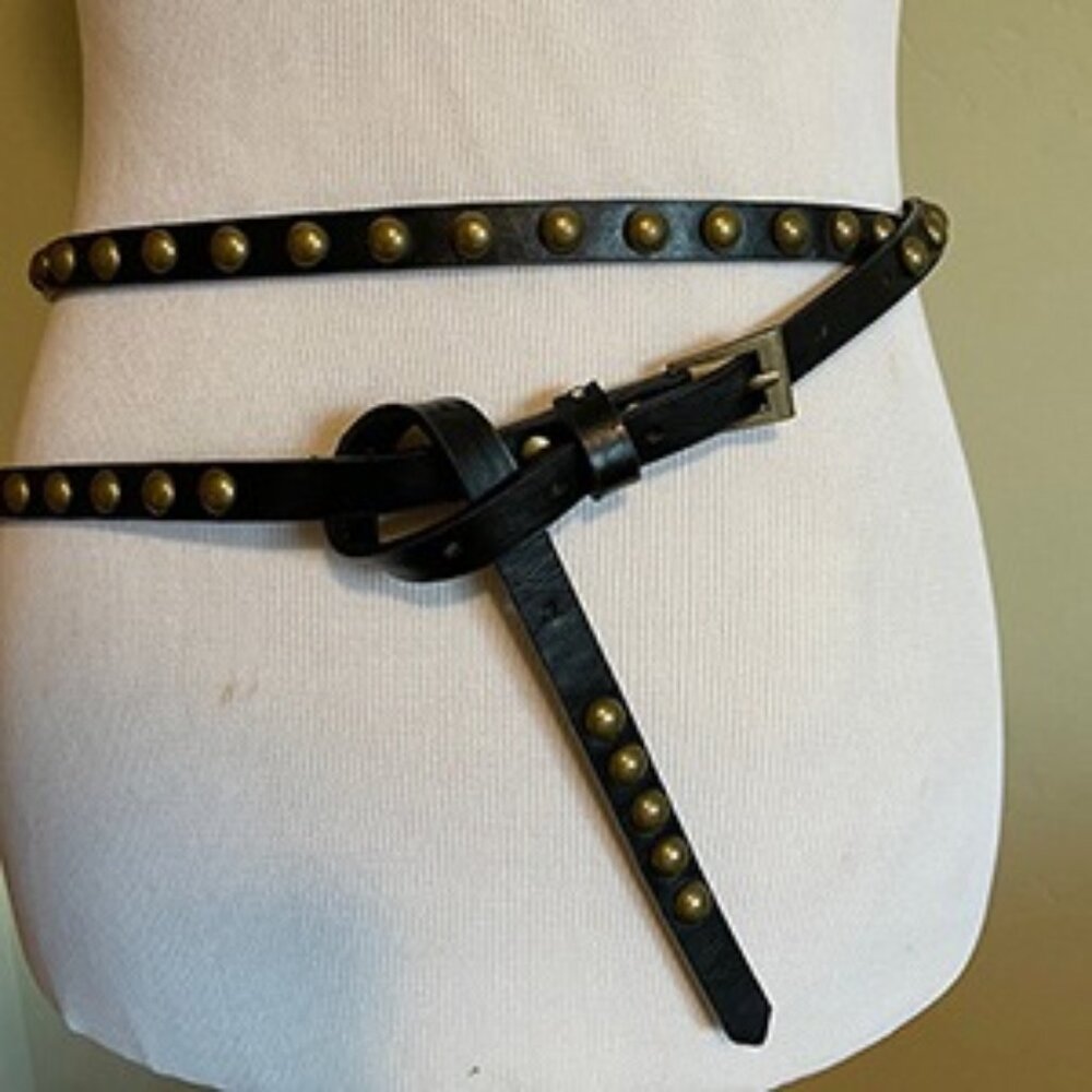 Fuax Leather wrap belt